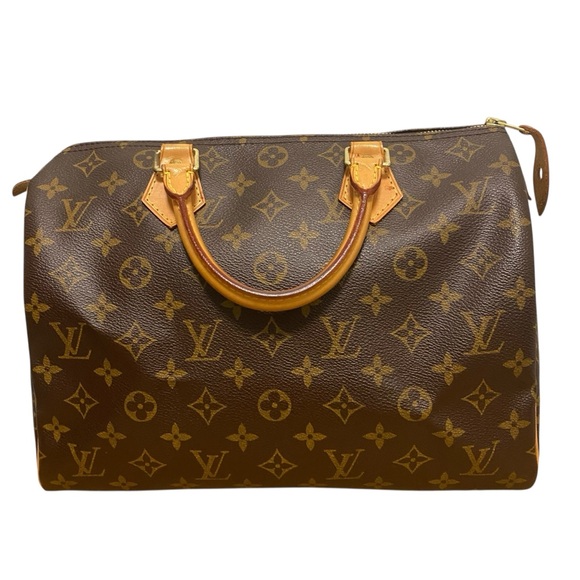 Louis Vuitton Brown/Tan Speedy Handbag - Picture 2 of 13